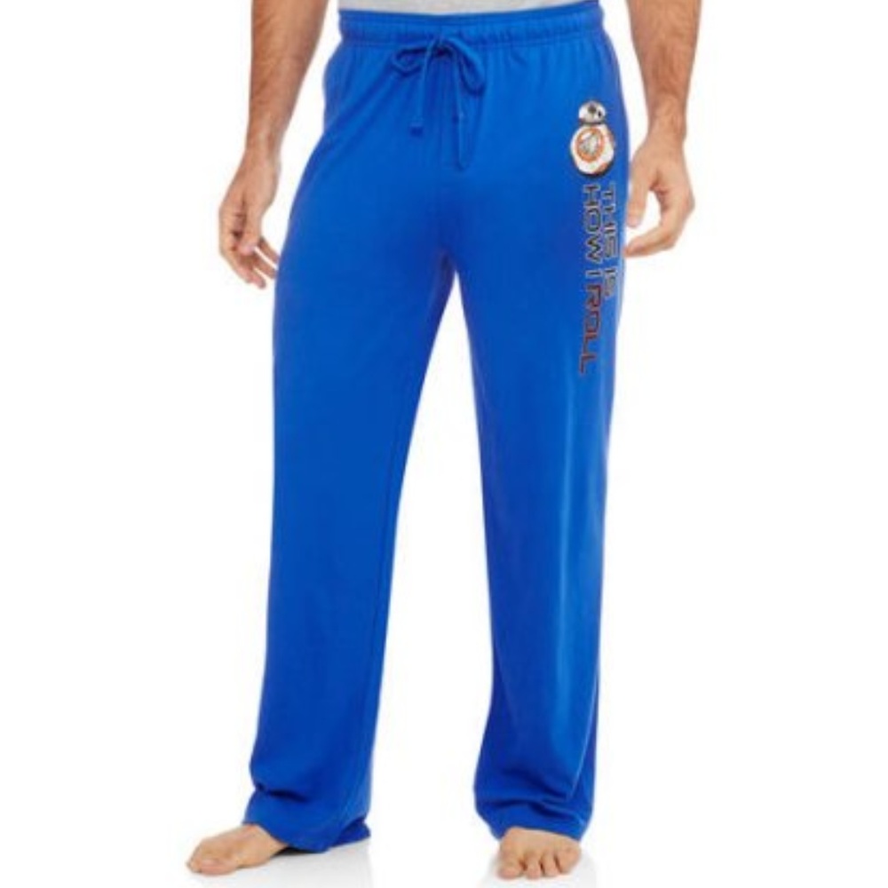 Star Wars BB-8 Pajama Sleep Pants Lounge Casual